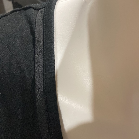 Talbots black tank with decorative trim - Picture 2 of 4